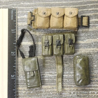 特种部队背包弹药袋大量配件包复古孩之宝 GI Joe Pck of 4 — 第 1/4 张图片