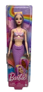 Barbie Mermaid Doll Periwinkle Hair Purple Tail Fantasy Ocean Princess HRR02 - Picture 1 of 4