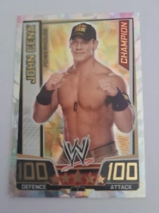 2013 Topps WWE Slam Attax Superstars John Cena #1 - Picture 1 of 2