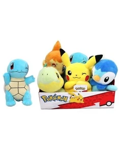 JAZWARES POKEMON PELUCHE PIKACHU ORIGINALE 20 CM GIOCO BAMBINI NUOVO - Foto 1 di 7