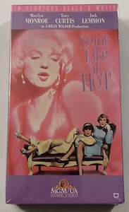 Some Like It Hot VHS Video Tape FACTORY SEALED MGM UA Watermark  Blonde 1991 - Picture 1 of 8
