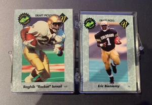 1991 Classic - Football Draft Pick 50 Card Set - Picture 1 of 3