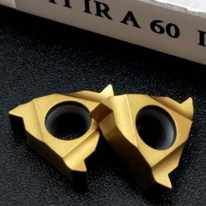 50pcs 11IR A60 Internal threaded alloy inserts 11IRA60 turning inserts for steel - Picture 1 of 5