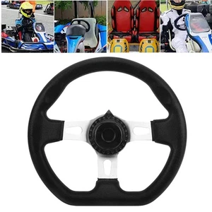 OffRoad Kart Steering Wheel 270mm 3 Spokes Modification For 150250 Engines - Picture 1 of 22