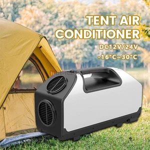 Outdoor 24V Electric Portable Air Conditioner Mini Tent Camping Air Conditioning - Picture 1 of 18