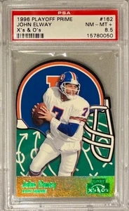Playoff Prime #162 1996 John Elway PSA 8,5 X's y O's POP 1 (mejor calificado) - Imagen 1 de 2