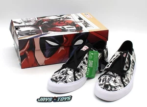 DC Shoes Marvel Deadpool Hombre DP Manual Negro/Blanco/Rojo Talla 10 Nuevo con Caja - Imagen 1 de 14