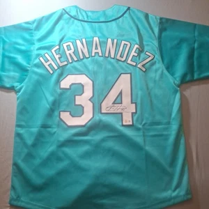 Felix Hernandez Signed Autographed Jersey Bas Beckett Coa 2W152983 - Picture 1 of 3