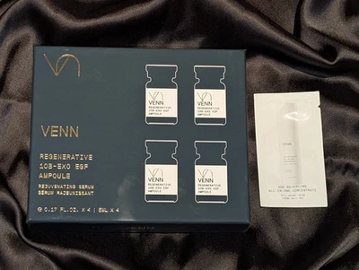 NEW$258 Venn Exosomes Facial Serum Growth Factors Korean Skin Care Regenerative+ - Image 1 of 4