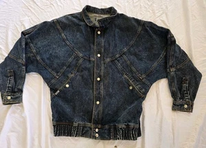 Chaqueta vaquera manga murciélago Stingray vintage años 80 talla grande ¡RARA!! - Imagen 1 de 7