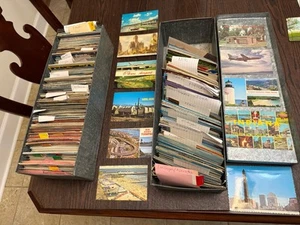 500+ Antique Postcards LARGE LOT American Places Towns Vintage 1930’s-1970’s - Picture 1 of 5
