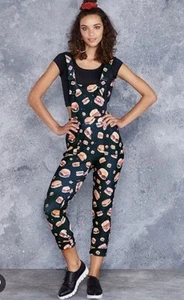 Black milk - Burgers In Space Overalls - Size Medium - Picture 1 of 3