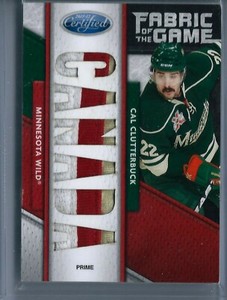 2011-12 Panini Certified FotG National Die Cut Prime #69 Cal Clutterbuck 2/5