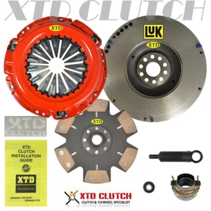 XTD STAGE 4 CLUTCH KIT & LUK NODULAR FLYWHEEL FITS 2005-2018 TOYOTA HILUX 2.7L - Picture 1 of 10