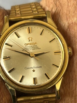Omega Constellation GP 34mm Vintage, Ref. 167-005- Excelente estado Foto 1 de 4