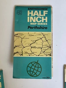 Bartholomew, Half Inch Paper Map, No: 48, Perthshire - Bild 1 von 1