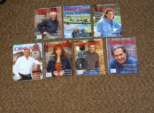 Cowboys & Indians Magazine 2010 Lot of 7 Morgan Freeman Robert Duvall Tom Sellec - Imagen 1 de 10