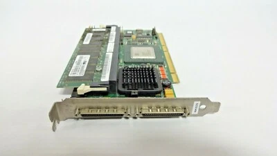Controlador RAID de doble canal LSI PCBX518-B1 PCI-X 128Mb Foto 1 de 4