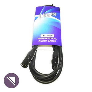BravoPro NXX001-03B 3M Premium XLR Microphone Cable with Gold Pins - Picture 1 of 2