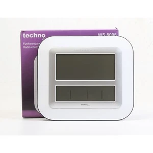 TechnoLine Ws 8006 Reloj de Pared Radio Digital Humedad + Defectuoso (268205) - Imagen 1 de 7