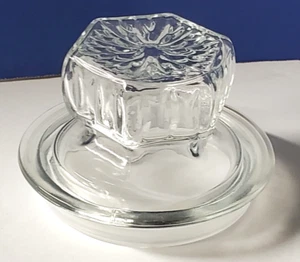 Vintage Kanister Glasdeckel KOEZE verschließbarer Deckel NUR DECKEL - Bild 1 von 4