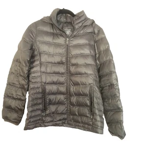 GH Bass & Co Womens Size XS hooded puffer coat down insulated Winter Jacket - Picture 1 of 5
