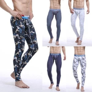 3PCS New In Sexy Men's Soft Cotton Thermal Underwear Long Johns Leggings Pants - Picture 1 of 17