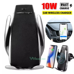 Chargeur rapide sans fil pour voiture chargeur de voiture support téléphone - Photo 1 sur 16