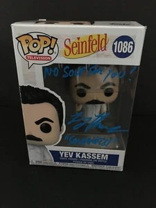 LARRY THOMAS-"SOUP NAZI" AUTOGRAPHED FUNKO POP W/ INSCR'S J.S.A. - Picture 1 of 10
