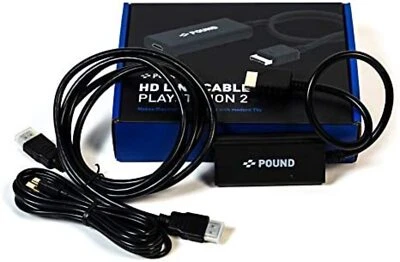POUND PS2 & PS1 dedicated HDMI conversion converter HD LINK CABLE F/S w/Track# - Image 1 of 4