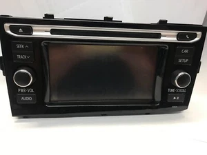 2017 TOYOTA PRIUS C radio cd player display screen 86140-52330 OEM - Picture 1 of 11