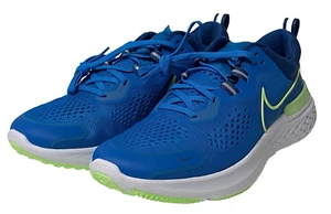 Nike React Miler 2 - Azul Imperial/Lima Brillo - CW7121-402 - Tallas Varias - Nuevas - Imagen 1 de 9