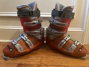 LANGE Ski Boots Womens 9.5 100 Comp FR Surefoot Conform'able Freeride 40.5 26 - Picture 1 of 12