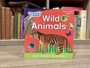 Wilde Tiere (Entdeckungskinder gestanzt) von Sarah Jane (2011, Hardcover) Brettbuch - Bild 1 von 7