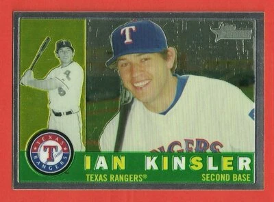 IAN KINSLER - 2009 Topps Heritage Chrome #C7  *Texas Rangers*  1101/1960 - Image 1 of 2