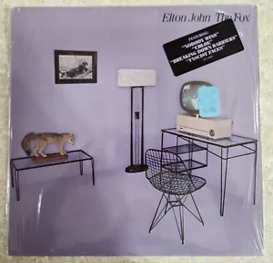 Elton John The Fox Vinyl LP Record Geffen Records 1981 Sealed - Picture 1 of 10