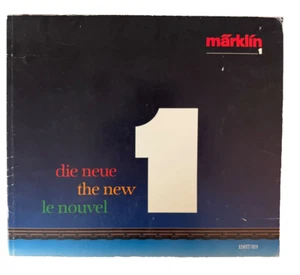 Marklin Z-scale Presentation Book 1987/88, FOR THE NEW SCALE 1 PREMIER YEAR - Picture 1 of 2