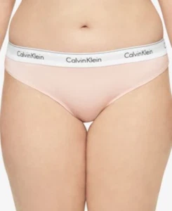 Tanga de algodón moderno rosa Calvin Klein 2X - Imagen 1 de 1