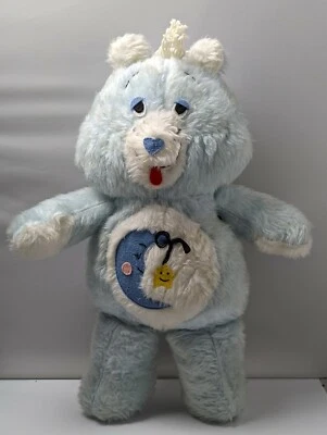 RARE 1980s Original Care Bears Bedtime 15" Plush - Image 1 of 4