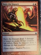 MTG Burn the Impure - Mirrodin Besieged x 4