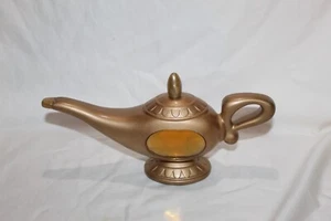 Vintage Disney’s Aladdin Magical Genie Rubbing Lamp Works - Picture 1 of 4