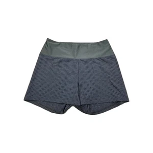 Kinona Sportshorts Damen klein schwarz perforiertes Netz hohe Taille zum Überziehen - Bild 1 von 8