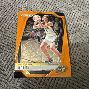 2024 Prizm Orange Lazer Sue Bird 112 Seattle Storm Basketball Card 1C - Picture 1 of 2
