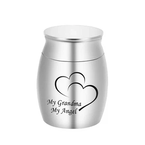 Small Keepsake Urns for Human Ashes Mini Cremation Urns for Ashes Stainless S... - Picture 1 of 7