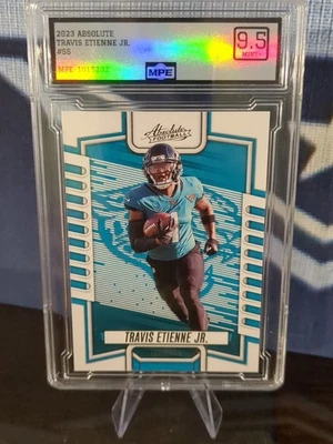 2023 Panini Absolute - Travis Etienne #56 MINT+ MPE 9.5!! - Image 1 of 4