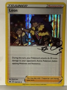 Leon Holo 134/159 Crown Zenith NM Pokemon Fast Ship - Bild 1 von 2