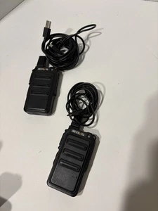 2 RETCVIS Two-Way Radios Open Frequency Walkie Talkies (PREOWNED) Tested ! - Picture 1 of 2
