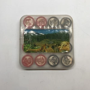 Chinesisches Er Tong Dou Shou Qi Schach Dschungel Tier Brettspiel Figuren ohne Brett Vintage - Bild 1 von 7