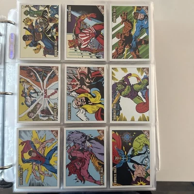 Juego completo Rittenhouse Marvel Edad de Bronce 2012 #1-81 Avengers X-Men Spider-Man Foto 1 de 2