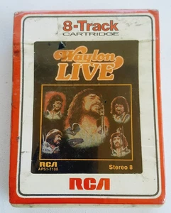 Waylon Jennings "Waylon Live" 8 Track Tape NEW Sealed!! - Bild 1 von 4